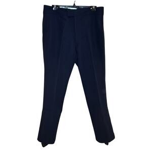 Vtg Obermeyer Men's Size 34 Stir Up Lined Made in Japan Snow Ski Pants Navy Blue